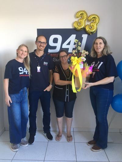  Campo Abeto FM comemorou com os ouvintes, 33 anos com programação especial